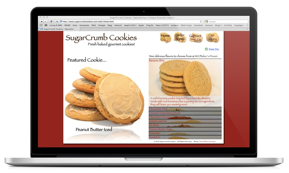 Featured image for “SugarCrumb Cookies”